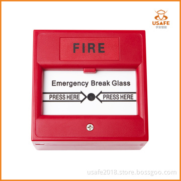 High Quality Re-Settable Fire Alarm Emergency Plastic Manual Call Point
